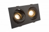 Встраиваемый светильник Denkirs Roto DK2122-BK — купить в Bronko‑Decor