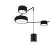 Потолочный светильник Indigo Modulo 14028/5С Black V000161L — купить в Bronko‑Decor