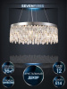 Подвесная люстра Lumien Hall Dzhokin LH0059/12P-CR-CL — купить в Bronko‑Decor