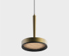 Подвесной светильник (без основания) Italline IT02-025 gold 3000K — купить в Bronko‑Decor