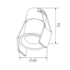 Встраиваемый светильник Designled Hidden DL-A004-3-WH-NW 023065 — купить в Bronko‑Decor