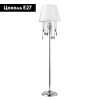 Торшер Crystal Lux Mercedes PT1 Chrome/Smoke — купить в Bronko‑Decor