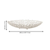 Чаша декоративная Eglo Kimitsu 427488 — купить в Bronko‑Decor