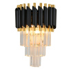 Бра Natali Kovaltseva DARIAN 76017/2W GOLD BLACK — купить в Bronko‑Decor
