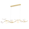 Подвесной светильник Crystal Lux COLIBRI SP4 GOLD — купить в Bronko‑Decor