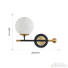 Бра Arte Milano Neapolis 272808/1B BK/GD — купить в Bronko‑Decor