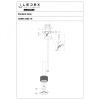 Подвесной светильник iLedex Delta 2361-1 BK+GRP — купить в Bronko‑Decor