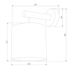 Бра TK Lighting 4108 Deva White — купить в Bronko‑Decor