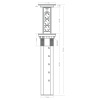 Сенсорный блок розеток LK (3 секции и 2 USB) Mebax 00-00001183 — купить в Bronko‑Decor