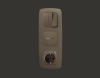 Лицевая панель для розетки с/з со шторками 2USB A+C Ambrella Volt Omega OP6400 — купить в Bronko‑Decor