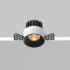 Встраиваемый светильник Maytoni Round DL058-7W2.7K-TRS-B — купить в Bronko‑Decor