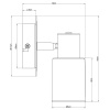 Спот Arte Lamp A4510AP-1SS — купить в Bronko‑Decor