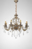 Подвесная люстра Lucia Tucci Barletta 1730.8 Antique — купить в Bronko‑Decor