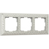 Рамка Werkel Antik на 3 поста жемчужный WL07-Frame-03 4690389063510 — купить в Bronko‑Decor