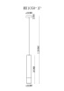 Подвесной светильник MyFar Klara MR1050-1P — купить в Bronko‑Decor