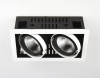 Встраиваемый светильник Ambrella Light T812 BK/CH 2*12W 4200K — купить в Bronko‑Decor