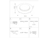 Встраиваемый светильник Ambrella Light Standard Spot GX53 Spot G101 BK — купить в Bronko‑Decor