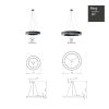 Подвесной светильник Эра Geometria SPO-134-B-40K-056 Б0050565 — купить в Bronko‑Decor