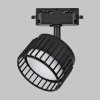Трековый однофазный светильники IMEX Grido gx53 IL.0010.0017-BK — купить в Bronko‑Decor