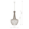 Подвесной светильник Nowodvorski Luksor 8853 — купить в Bronko‑Decor