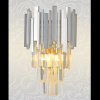Настенный светильник Natali Kovaltseva VERTIGO 81440/1W SILVER — купить в Bronko‑Decor