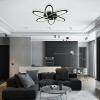 Потолочная люстра Natali Kovaltseva HIGH-TECH LED LAMPS 82008 BLACK — купить в Bronko‑Decor