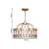 Подвесная люстра Favourite Royalty 2021-8P — купить в Bronko‑Decor