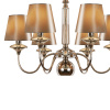 Подвесная люстра iLamp Rolling P2406-6 Nickel — купить в Bronko‑Decor