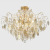 Потолочная люстра Crystal Lux ESMIRALDA PL9 GOLD — купить в Bronko‑Decor