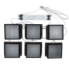 Встраиваемый светильник (комплект из 6 шт) Uniel ULP-1010 42W/4000К IP40 GRILYATO BLACK KIT06 UL-00008958 — купить в Bronko‑Decor