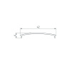 Экран Arlight LINE-4510-2000 OPAL 049249 — купить в Bronko‑Decor