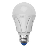 Лампа светодиодная Uniel E27 10W 3000K груша матовая LED-A60 10W/WW/E27/FR PLP01WH Набор из 5штук UL-00008087