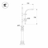 Кронштейн Arlight OXOR-SB3-1 BLACK 051635 — купить в Bronko‑Decor