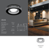 Встраиваемый светильник Gauss Backlight BL140 — купить в Bronko‑Decor