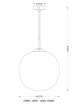 Подвесной светильник Globo Varus 15854 — купить в Bronko‑Decor