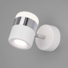 Настенный светодиодный светильник Eurosvet Oskar 20165/1 LED хром/белый — купить в Bronko‑Decor
