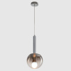 Подвесной светильник Crystal Lux ECLIPSE SP1 D130 CHROME — купить в Bronko‑Decor