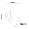 Трековый светильник Arte Lamp Jovi A1677PL-1GO — купить в Bronko‑Decor