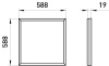 Светодиодная панель Эра SPO-14-38-4K-BL Б0063054 — купить в Bronko‑Decor