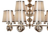 Подвесная люстра iLamp Brooklyn P2401-8+4 Nickel — купить в Bronko‑Decor