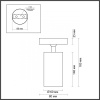 Спот Odeon Light 4279/1C — купить в Bronko‑Decor