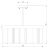 Потолочная люстра Bogates Eclipse 357/5 Smart — купить в Bronko‑Decor