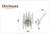 Настенный светильник Divinare Salice 3134/01 AP-2 — купить в Bronko‑Decor