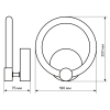Бра Ritter Ottimo 51610 5 — купить в Bronko‑Decor