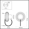 Гибкое бра Odeon Light Buny 5013/1WA — купить в Bronko‑Decor