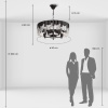 Подвесная люстра De Markt Бриз 111018305 — купить в Bronko‑Decor