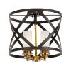 Потолочная люстра Lumina Deco Astila LDP 1242-4 BK+MD — купить в Bronko‑Decor