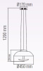 Подвесная светодиодная люстра Horoz Vista 019-007-0024 HRZ00002217 — купить в Bronko‑Decor