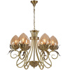 Подвесная люстра Lumien Hall Оливи 3304/6H-ABPAB-AM — купить в Bronko‑Decor