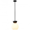 Подвесной светильник iLamp Mono P6079-1 BK+WH — купить в Bronko‑Decor